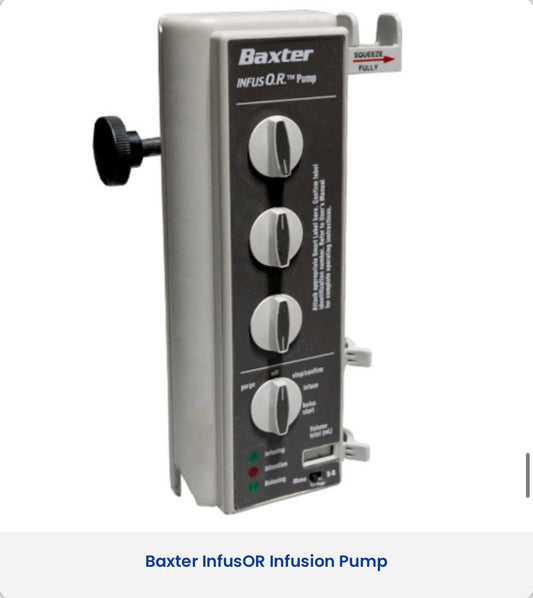 Baxter Infus OR Infusion Pump REPAIR SERVICE