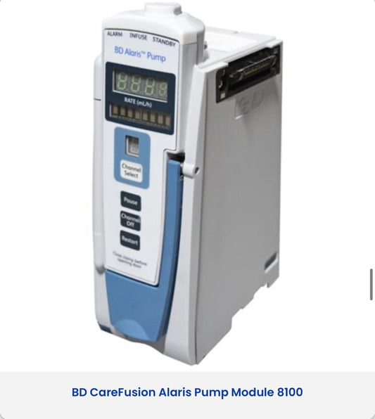 BD Carefusion Alaris Pump Module 8100